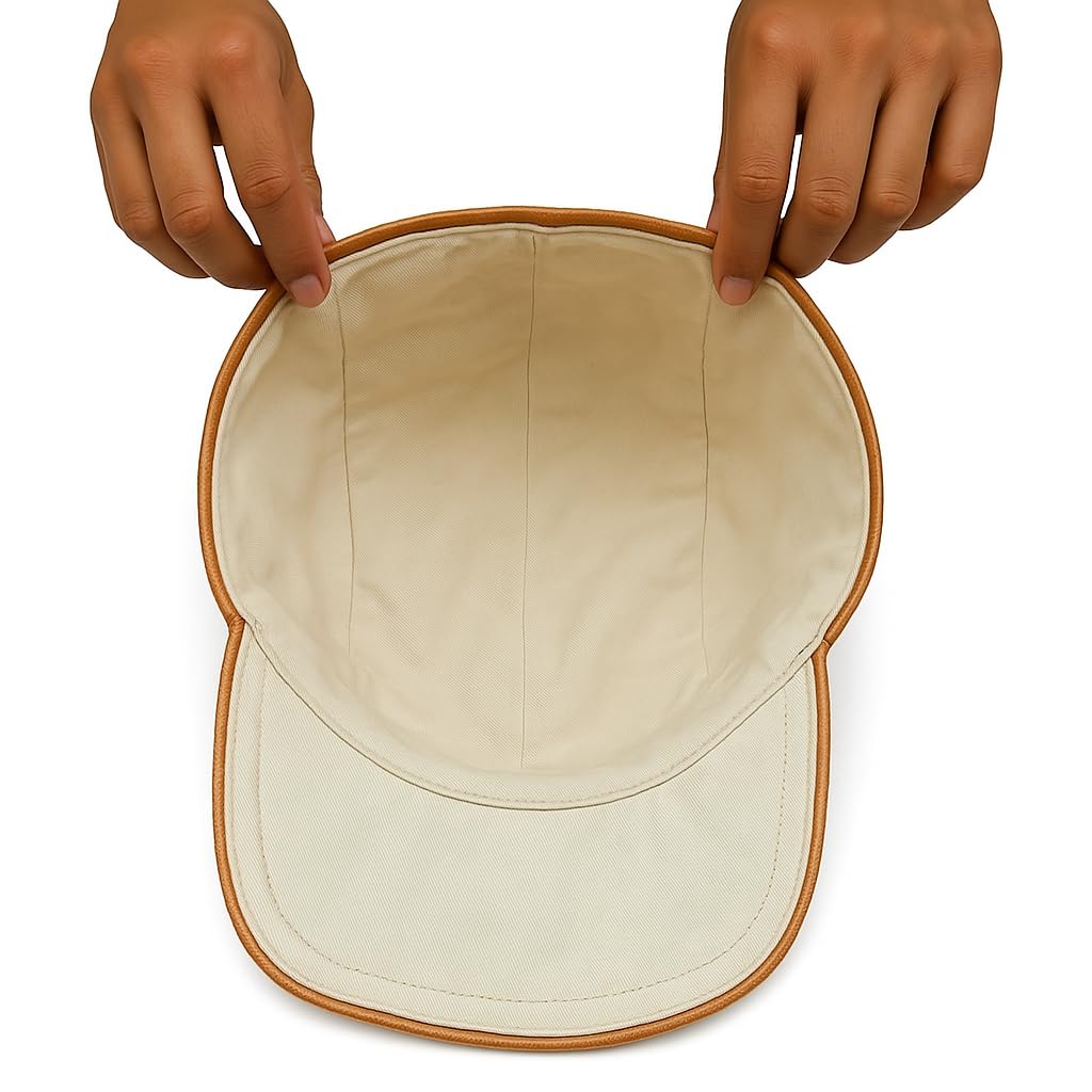 HANMECH Industrial Welding Head Protection Hat, Protective Gear Brown