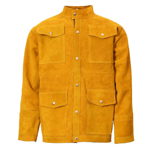 Officer ProShield Welding Protective Suit, Heavy Duty Jacket and Pant Set for Aviation, Railway, Metro & Extreme Heat Worksite