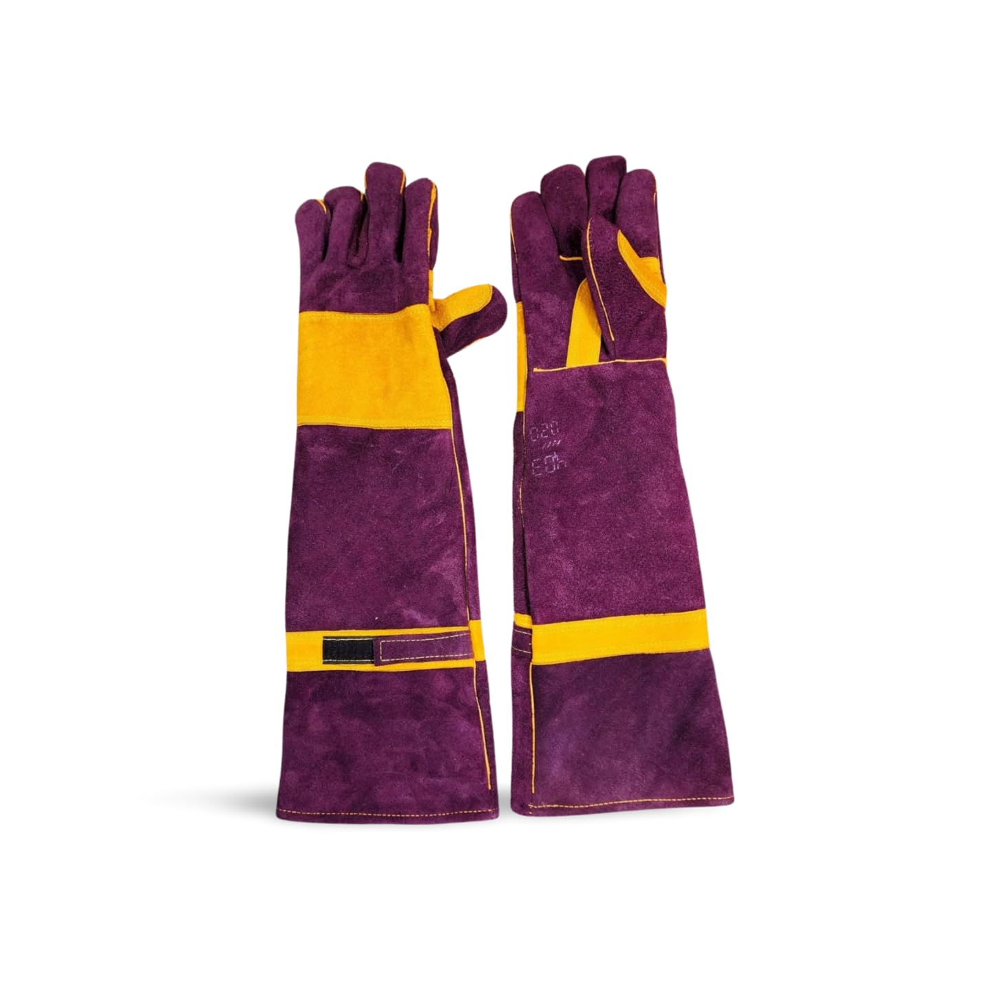 HANMECH Leather Bird Handling Gloves, Bite-Proof Protection for Falconry, Dogs, Cats, Reptiles, Snakes