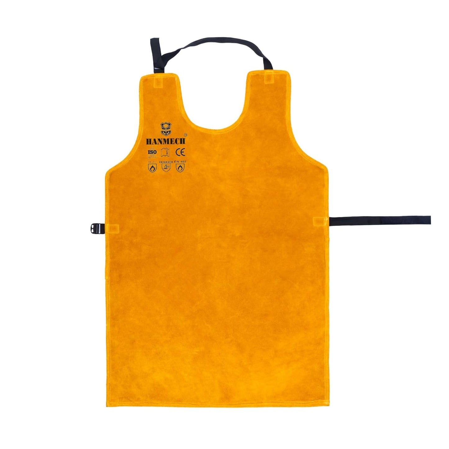 Leather Welding & Safety Apron, High Durability Heat resistance apron, Spatter Proof Apron Leather apron, welding apron